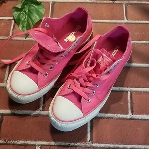 Converse All Stars shoes, pink 2-tones, women 7